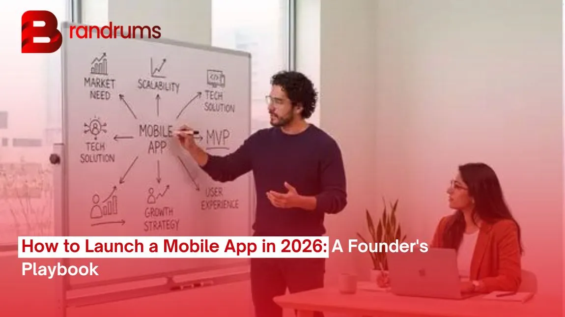 Read: How to Launch a Mobile App in 2026: A Founder's Playbook Founder reviewing a mobile app launch checklist for 2026 on a laptop with App Store analytics open